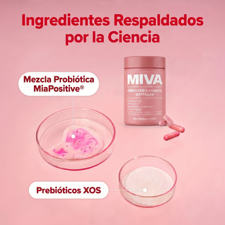 MIVA - Probiótico Vaginal en Cápsulas